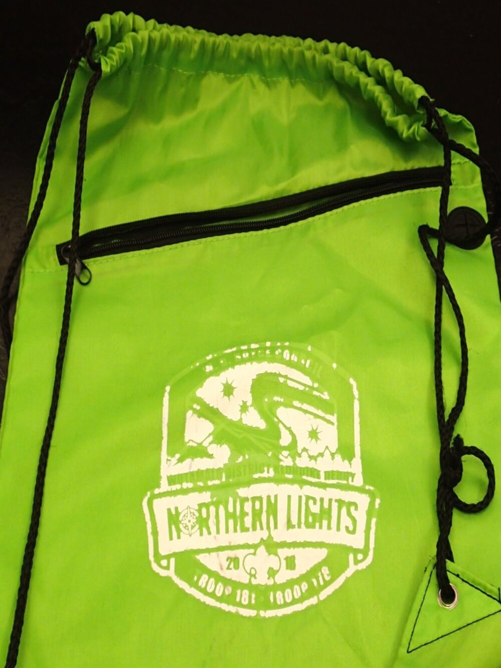Green Cinch Sack
